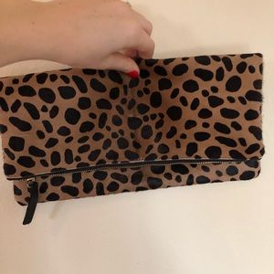 Clare V fold over clutch